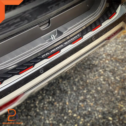 Rear Bumper Step Scuff Plate for Mitsubishi Pajero Sport (2019-2024)