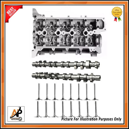Cylinder Head and Camshafts with Valves Replacement for Nissan Pulsar (2011–2020)