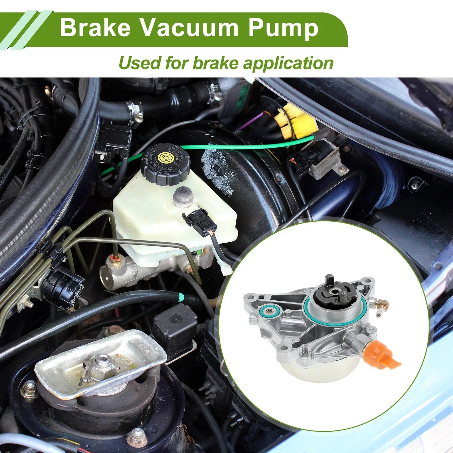 Brake Vacuum Pump for Porsche Cayenne 4.8L (2003-2010)