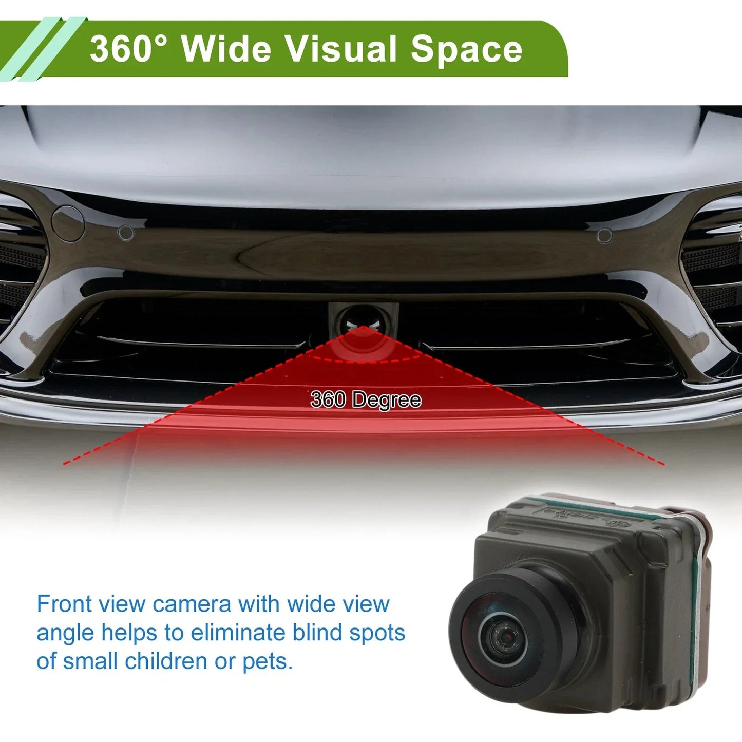 Front View Camera for Mercedes-Benz GLA250 2015-2025 (A0009054407)