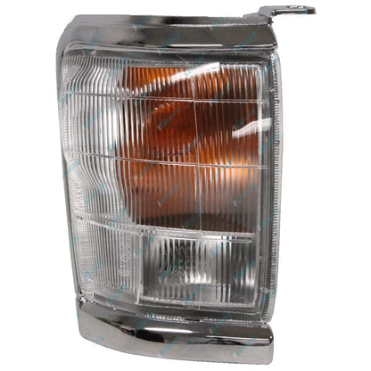 LH+RH Chrome Trim Corner Indicator Lights Pair for Toyota Hilux 2WD/4WD '97-'01