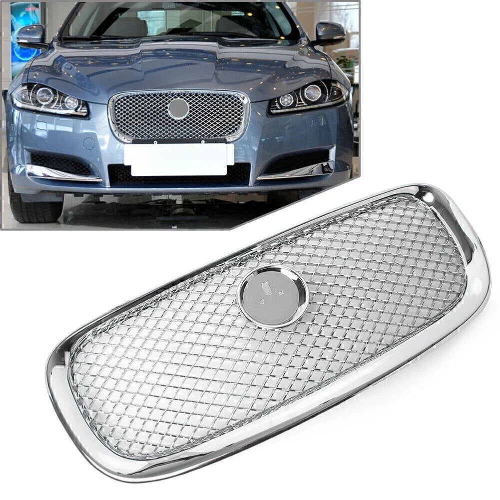 Chrome Upper Front Grille for Jaguar XF XFR (2012-2015)