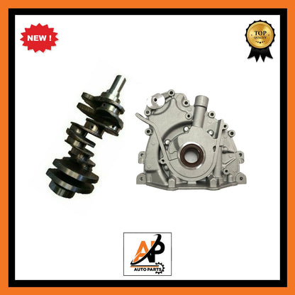 Engine Crankshaft with Oil Pump Set Replacement for Jaguar Land Rover (2009–2017)