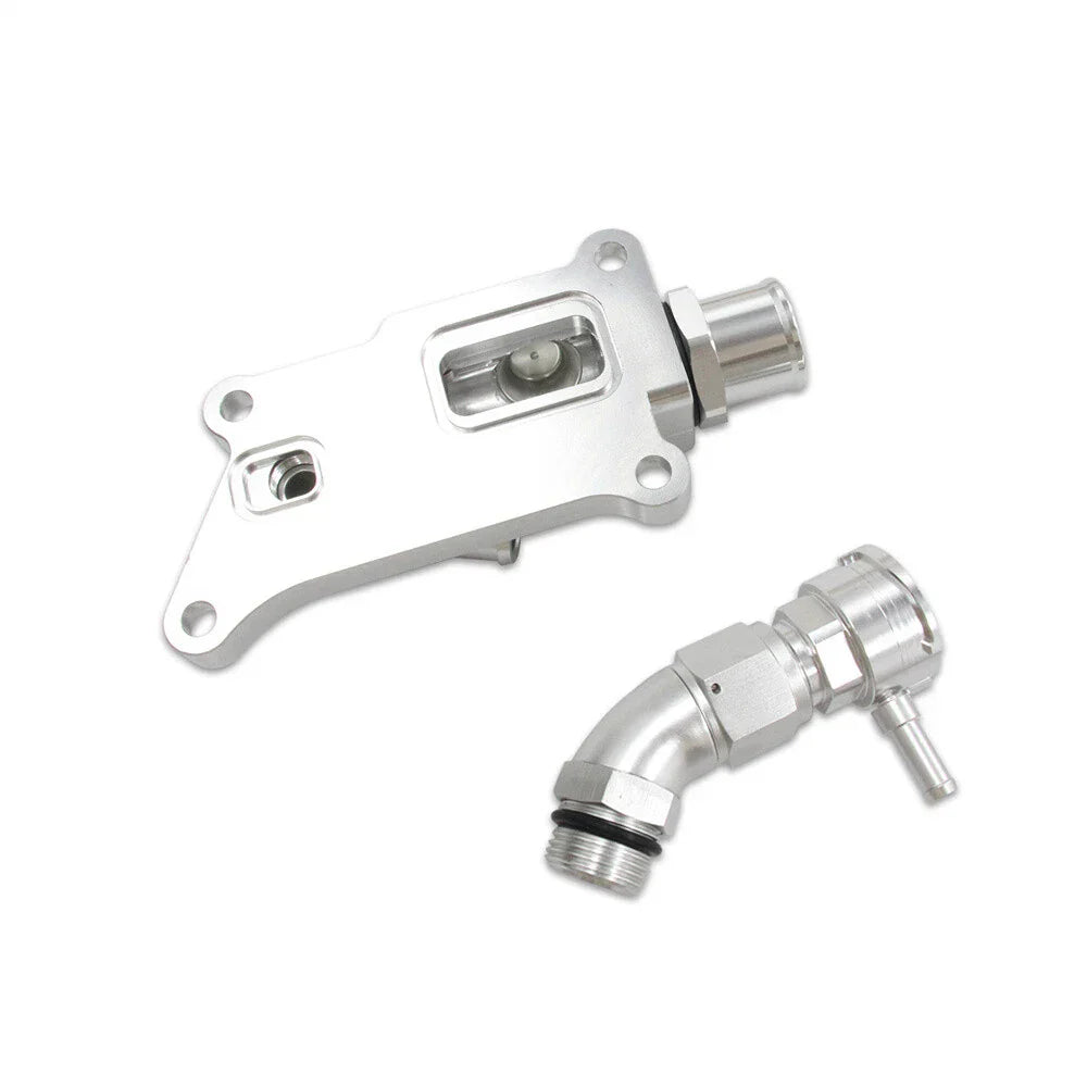 Coolant Housing w/ Elbow Filler Hose for Honda K Series K20Z3 K24 (2002-2011)