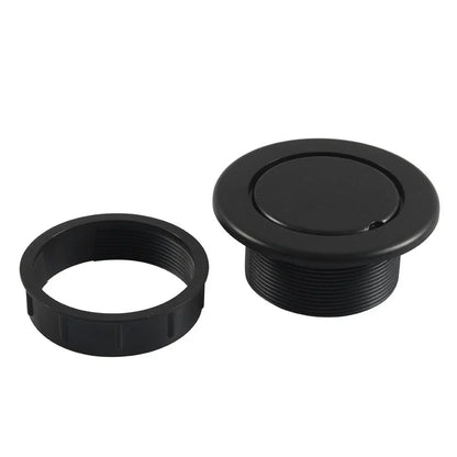 Umbrella Hole Ring Plug Cap Set for Outdoor Table Cover Black