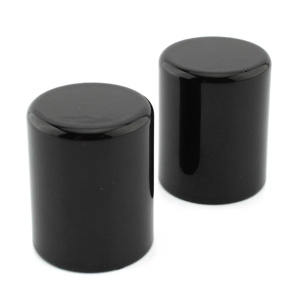 Black Docking Hardware Point Cover for Harley Sportster XL883, Touring, Road King