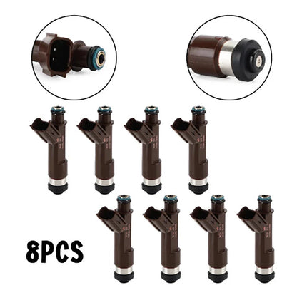 8 Pcs Fuel Injectors for Toyota Land Cruiser UZJ100 4.7L V8 (2005-2007)