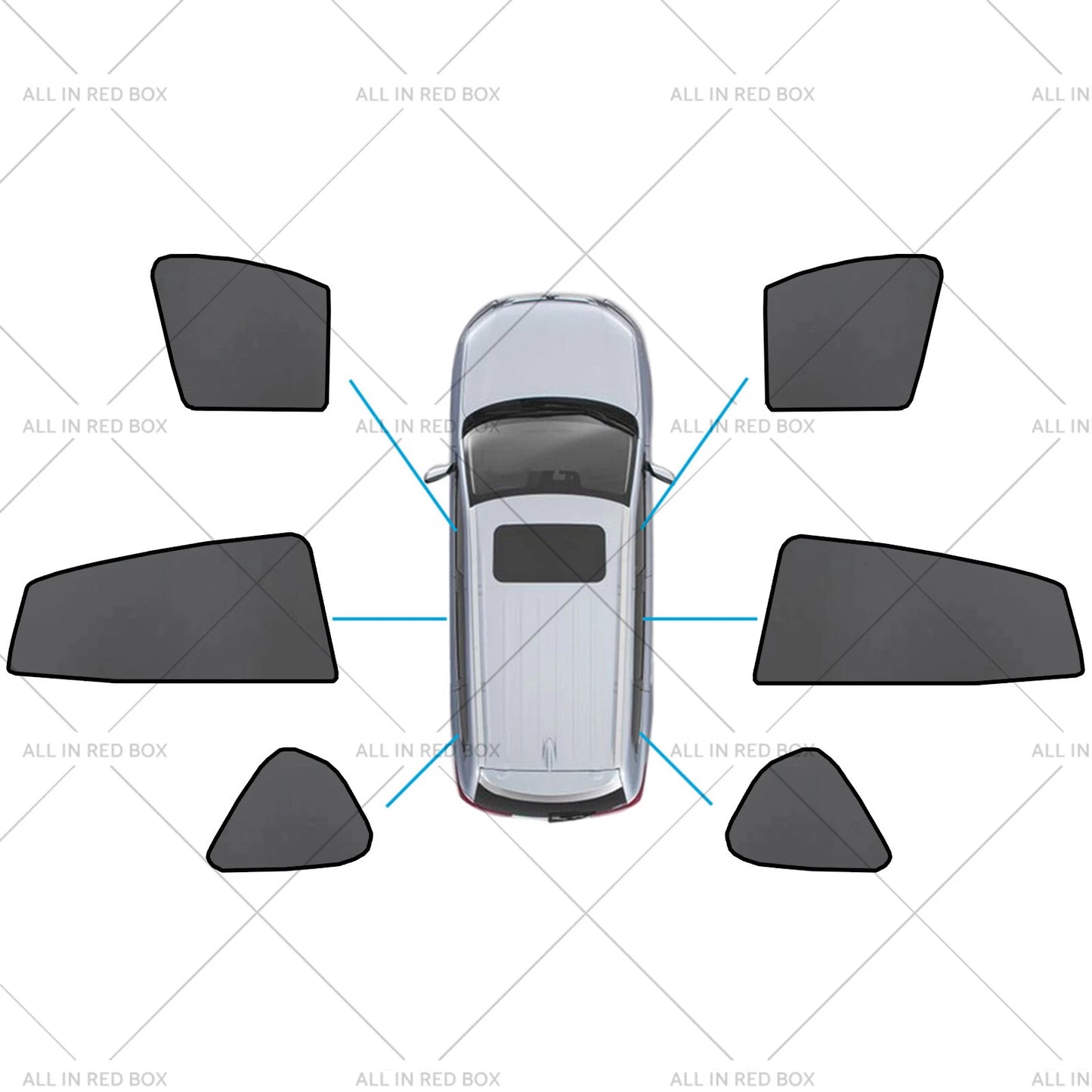 Magnetic Sun Shades for Subaru XV/Impreza (2017-2023)