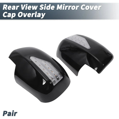 Rearview Mirror Cover Overlay Gloss Black for Lexus RX330 RX300 (2003)