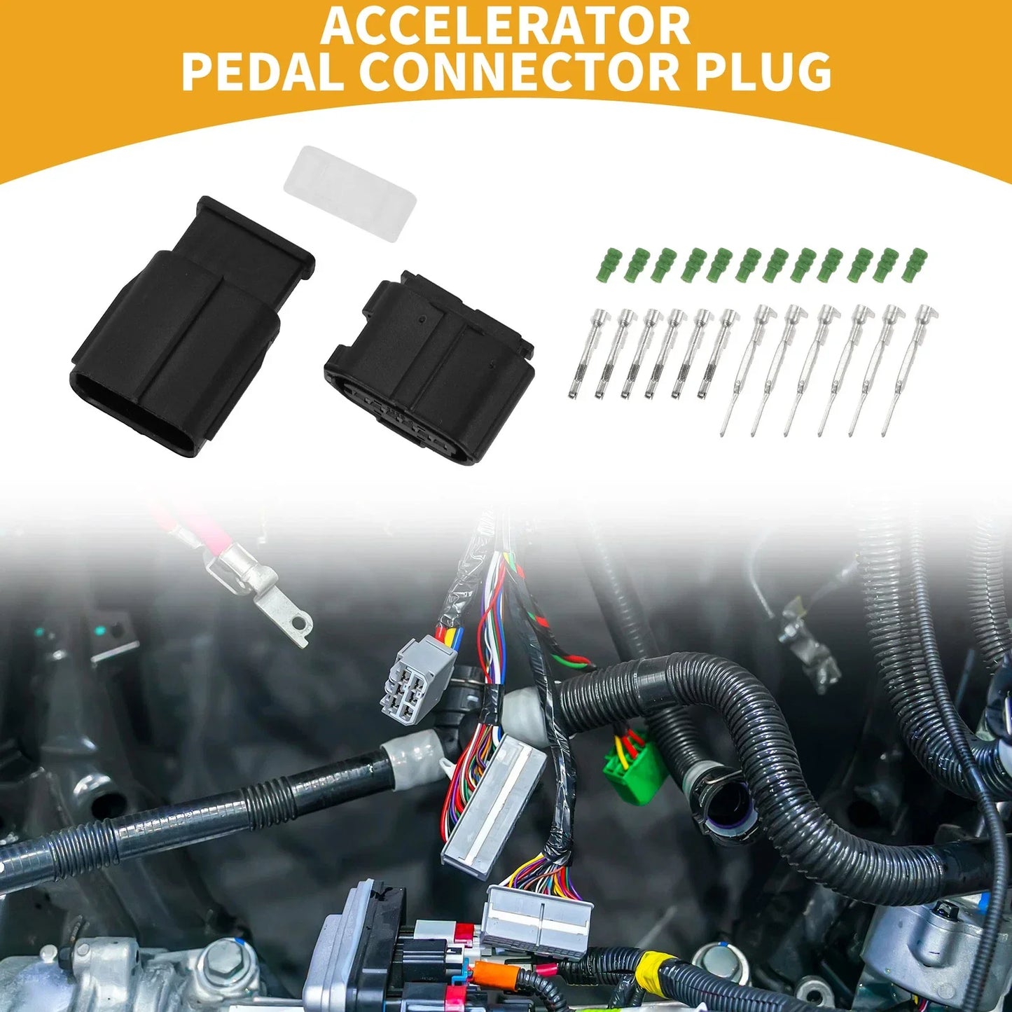 6 Pin Accelerator Pedal Connector Plug for Lexus