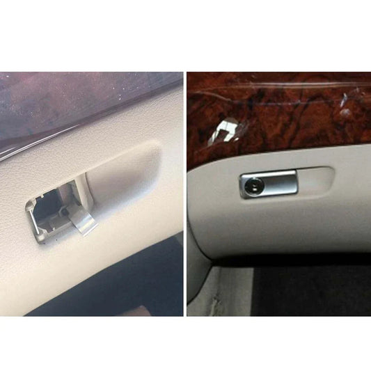 1 PCS Glove Box Lock Latch Handle Cover Black for Mercedes W166/W292/ML/GL