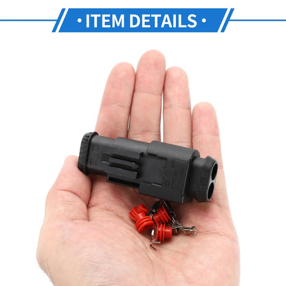 2 x Pin Air Pump Connector Plug for Mercedes-Benz
