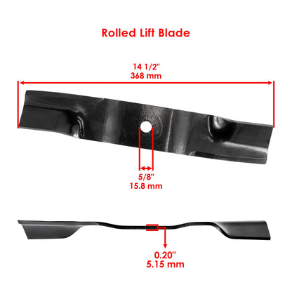 42 Inch Deck Blade with Bolt Replacement for Gravely ZTXL42 (2000–2019)