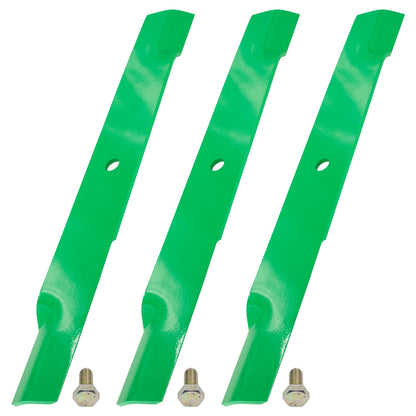 Deck Blades 60 in with Bolt Replacement for Hustler (1985–2016)