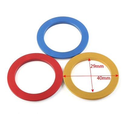 Engine Start Stop Button Ring Trim for Honda Civic 2016-2021 Red