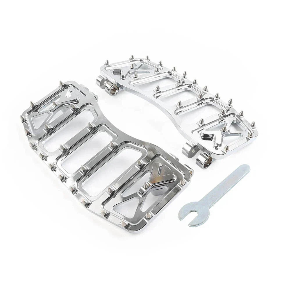 CNC Foot Pegs for Harley Softail Touring Road Glide Trike