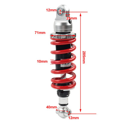 10mm 285mm Adjustable Shock Absorber for Honda & Suzuki