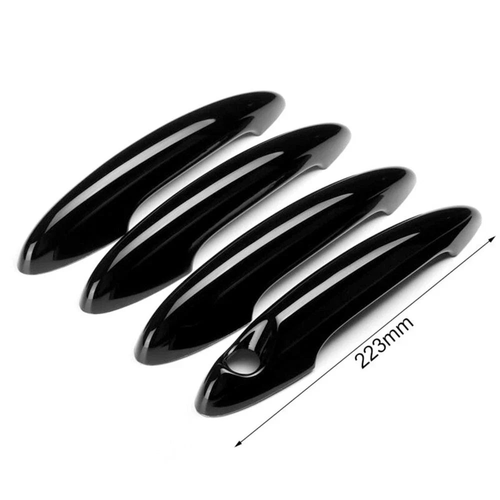 4x Gloss Black Door Handle Cover Trim for R60 COUNTRYMAN Cooper S (2011–2016)