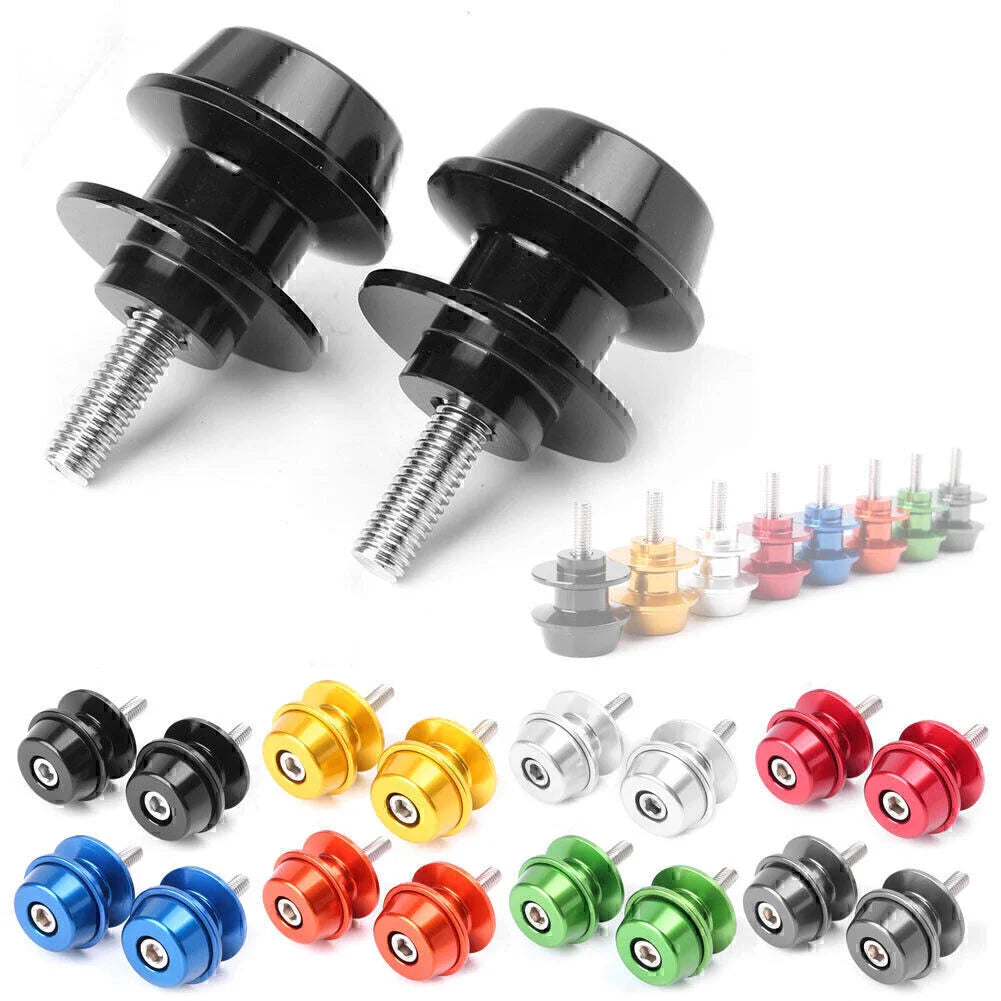 6mm Swingarm Spools Sliders for Suzuki GSX250R GSXR600 GSXS750 GSX1000 (2017-2023)