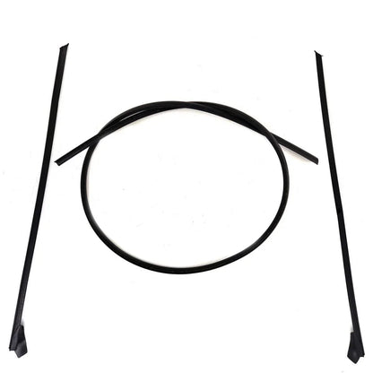 Front Windshield Moulding Rubber Set 3 Fits ISUZU TFR Holden Rodeo 1989-97 D12
