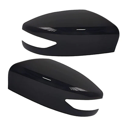 2 x Exterior Mirror Side Mirror Frame Caps for Nissan Altima Sedan, Sentra (2013-2018)
