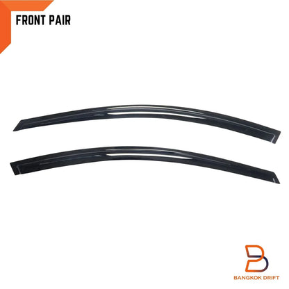 Weather Shield Window Visor Rain Sun Guard for Holden Captiva (2007-2017)