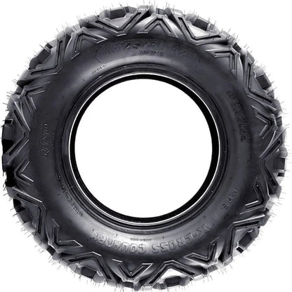 4 x 25x10-12 25x8-12 Tyres for ATV Quad Dirt Bike Buggy Go Kart Mower