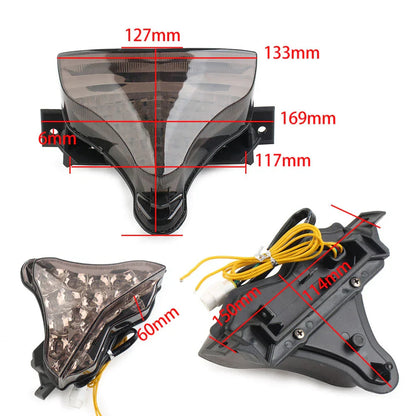 LED Tail Light with Integrated Turn Signals for Yamaha YZF-R1 (2009-2014)