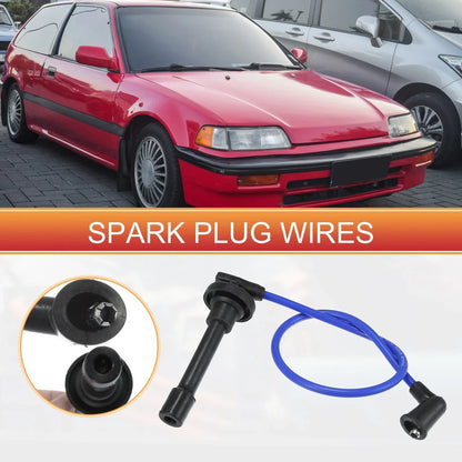 4pcs Spark Plug Wire Ignition Coil Cable for Honda Civic (2001-2005)