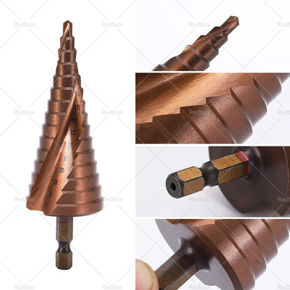 Cobalt Steel Step Cone Drill Bit Hole Cutter for Stainless Steel