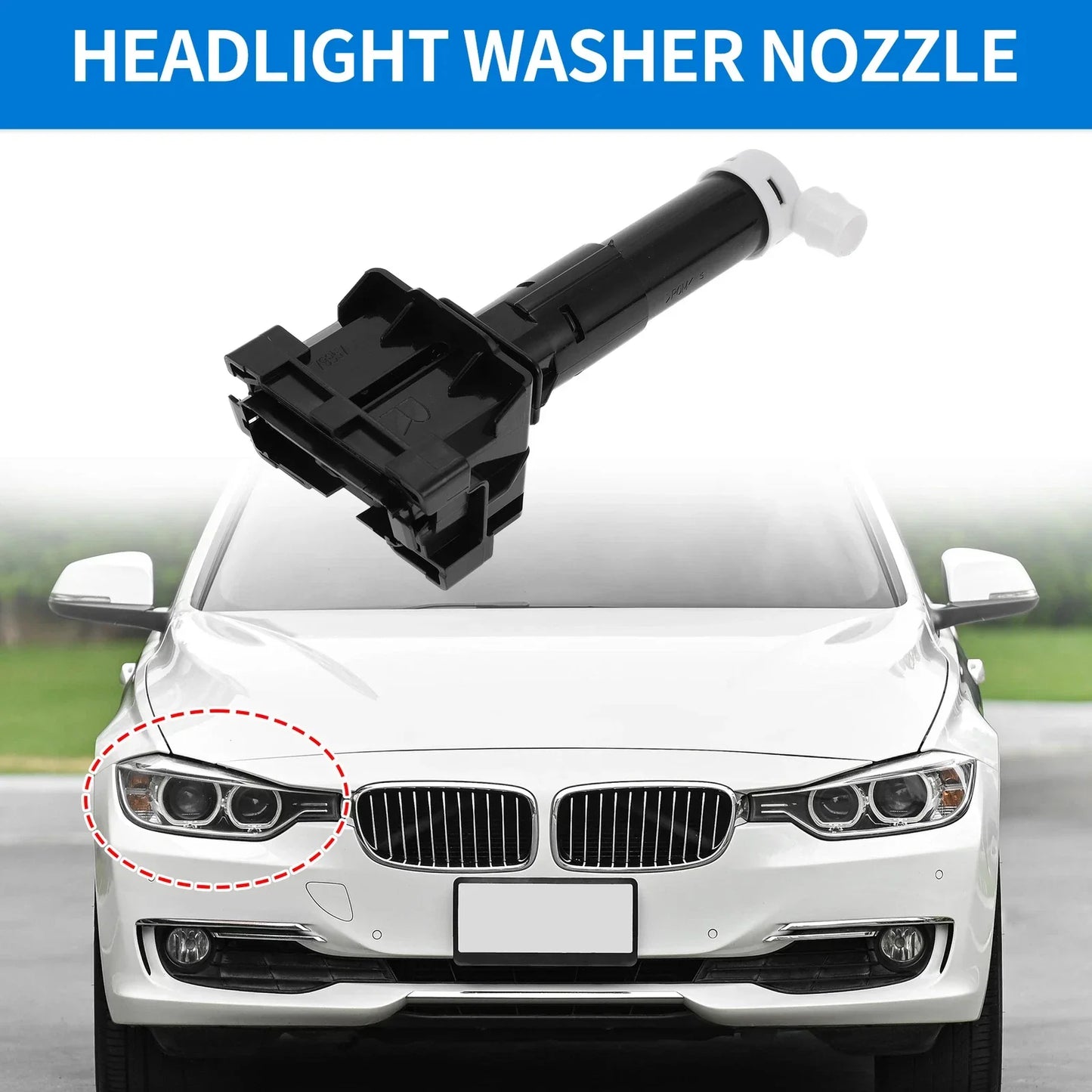 Headlight Washer Nozzle for Lexus RX350 2013-2015 (2 x)