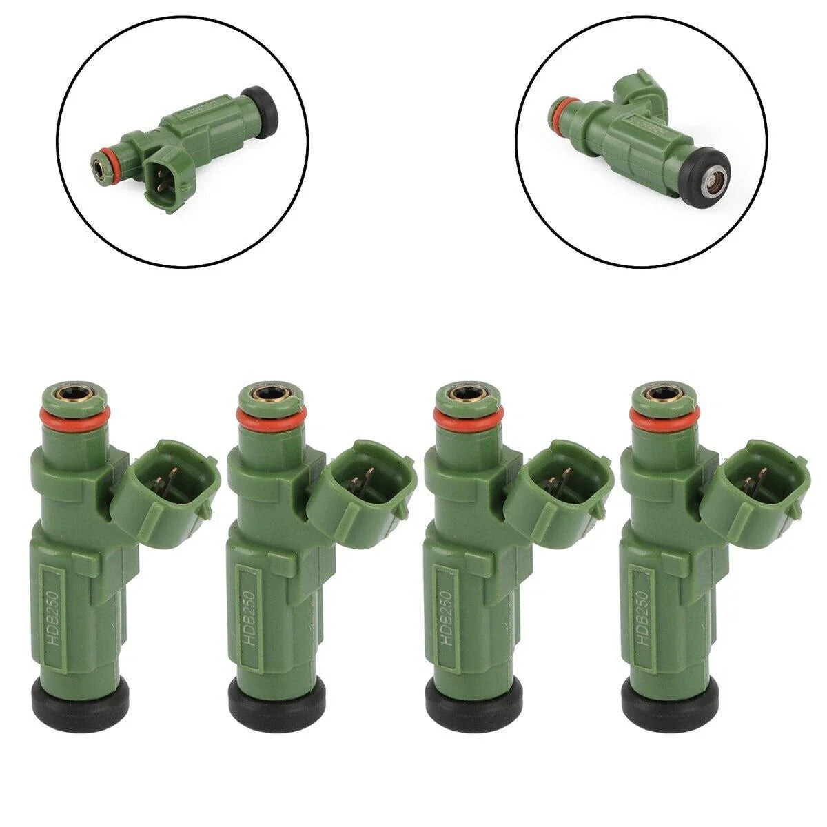 4 x Fuel Injectors for Mitsubishi Lancer 2.0L L4 (2004-2007)