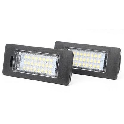 LED License Plate Lights for Audi Q5 S5 A4 A5 TT Passat R36 (2008-2017)
