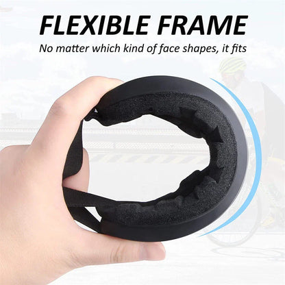 Motorcycle Goggles for Over Glasses - Anti-Fog Shatterproof UV400 Lenses