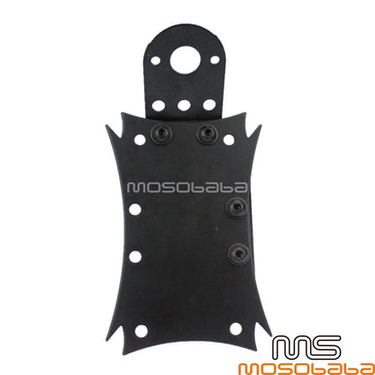 3/4��� Axle Side Mount License Plate Bracket for Old School Cruiser Bobber
