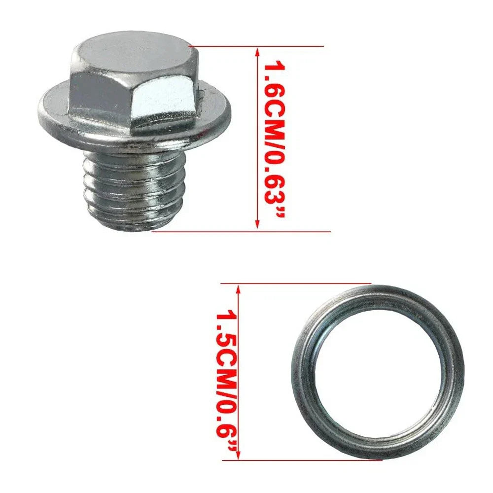 Transmission Drain Plug & Gasket for Toyota 4Runner, FJ Cruiser, Lexus GS (2003-2023)
