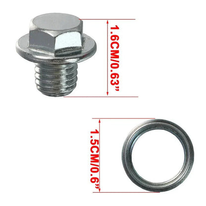 Transmission Drain Plug & Gasket for Toyota 4Runner, FJ Cruiser, Lexus GS (2003-2023)
