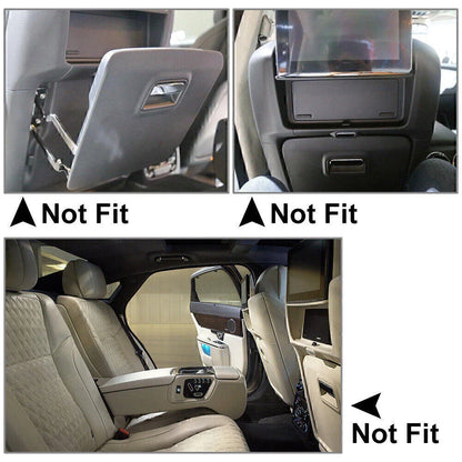 Black Plastic Front Seat Picnic Tray Latch for Jaguar XJ (2010-2015)