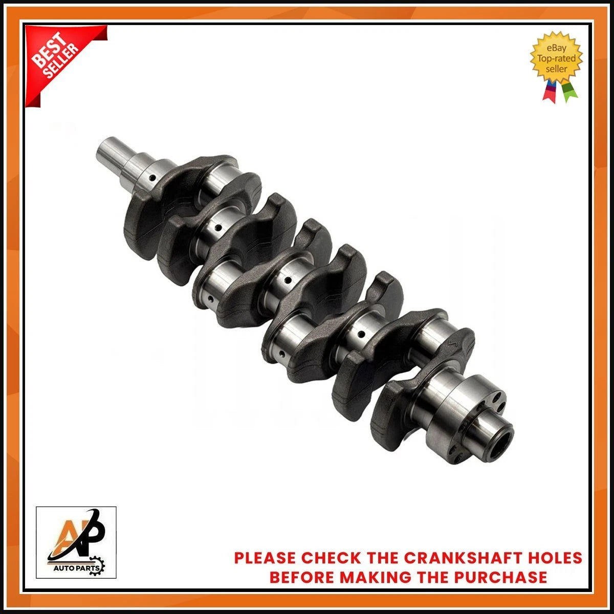 Crankshaft Nitrate Heavy Duty Replacement for Toyota Hilux (2005–2015)