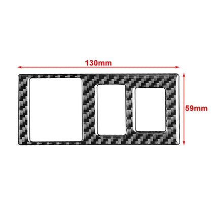 Carbon Fiber Head Light Control Button Cover for Toyota Tundra (2014-2021)