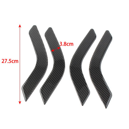 4 x Black Door Handle Cover Trim for Jeep Wrangler (2011-2017)