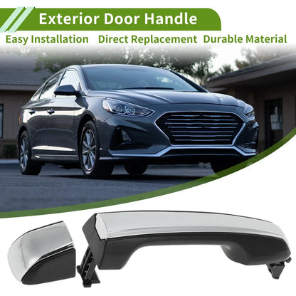 Exterior Door Handle for Toyota Lexus GX460 4Runner Silver Front Right