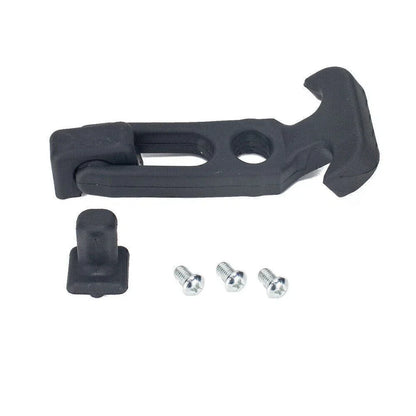 Flexible Rubber T-Handle Hasp Draw Latch for RV Tool Box Cooler Golf Cart