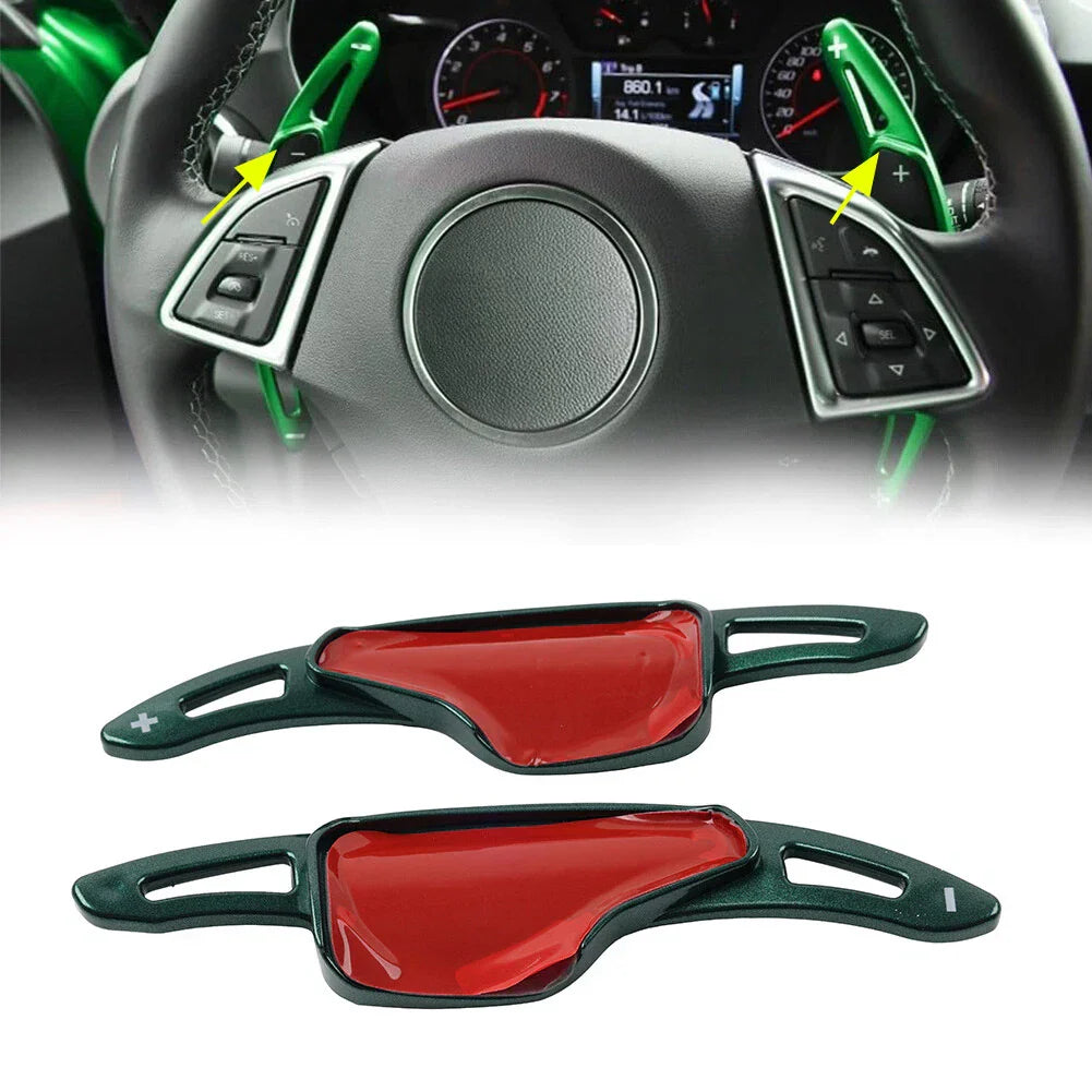 Steering Wheel Paddle Shifter Extensions for Chevrolet Camaro, Corvette