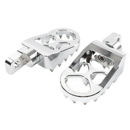 MX Style Foot Pegs for Harley Sportster XL1200 883 Chrome (2004-2023)