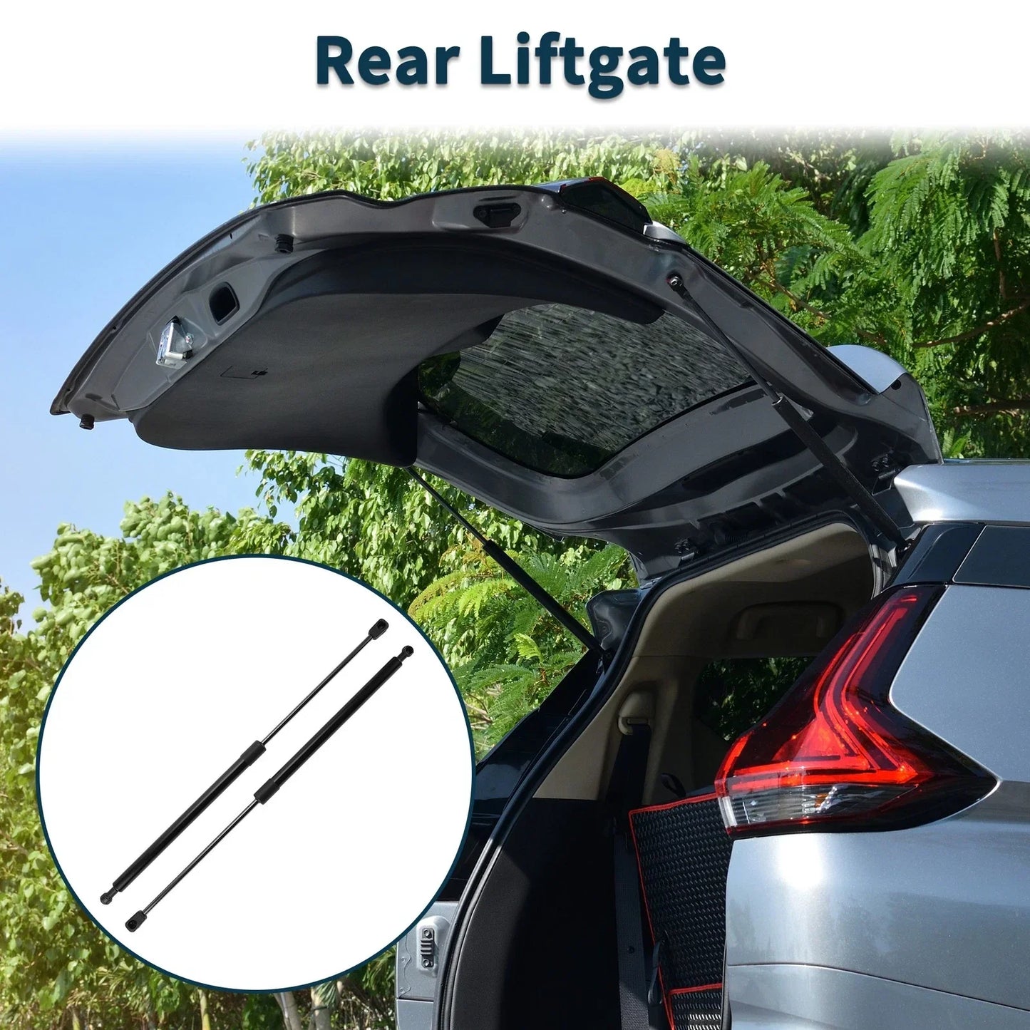 Rear Hatch Lift Supports for Hyundai Tiburon Coupe (2003-2008)