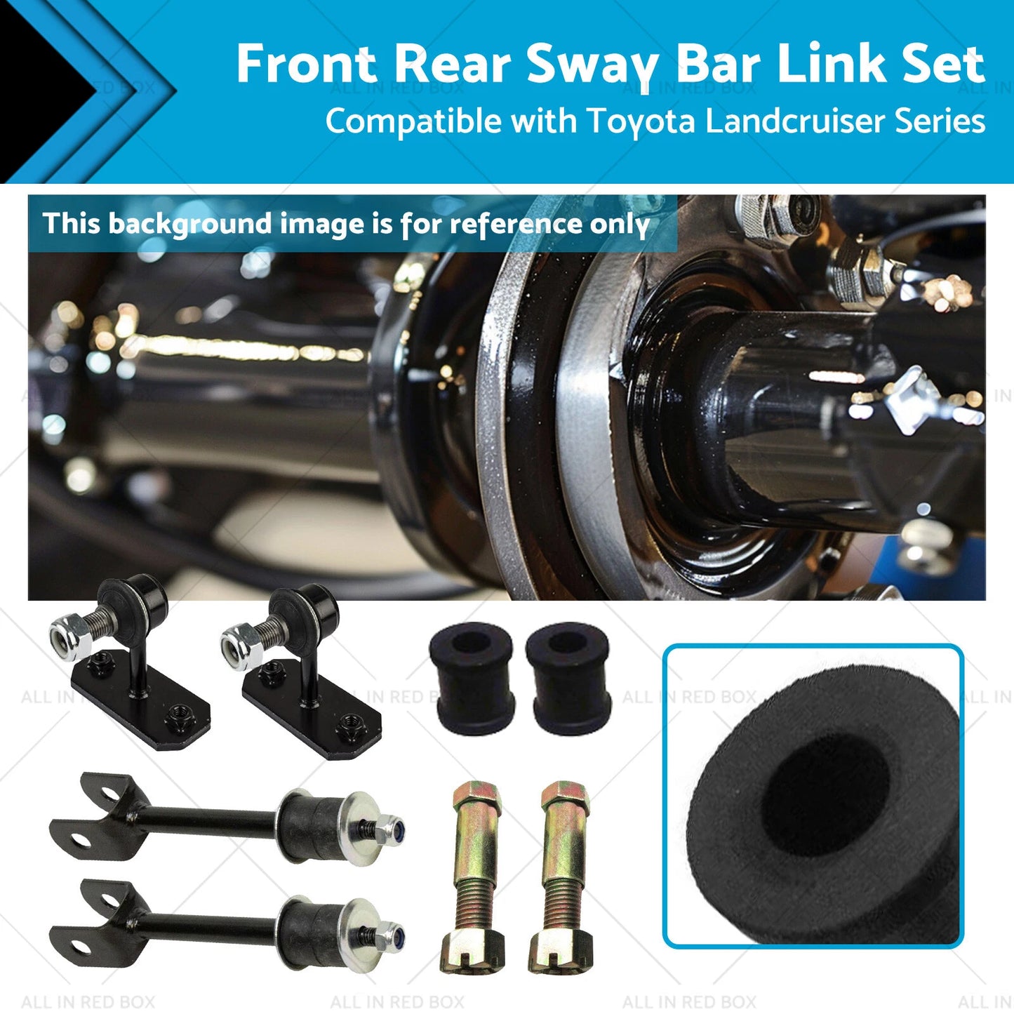 Rear Sway Bar Link Set for Toyota Landcruiser 80-105