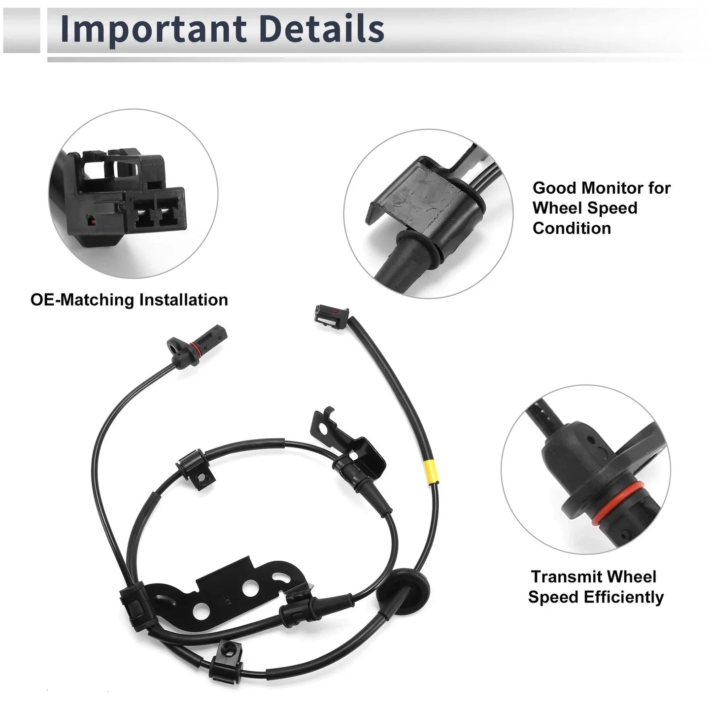 ABS Wheel Speed Sensor for Hyundai I30 (2011)
