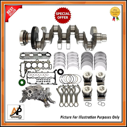 Engine Rebuild Kit with Forged Crankshaft for Land Rover Jaguar 2.0D (204DTA)