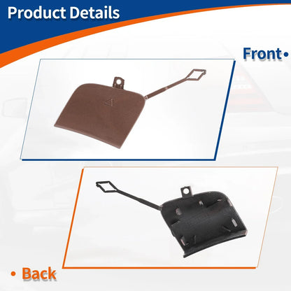 Front Bumper Tow Hook Cover for Mercedes-Benz W177 (2019-2023) - Rose Gold